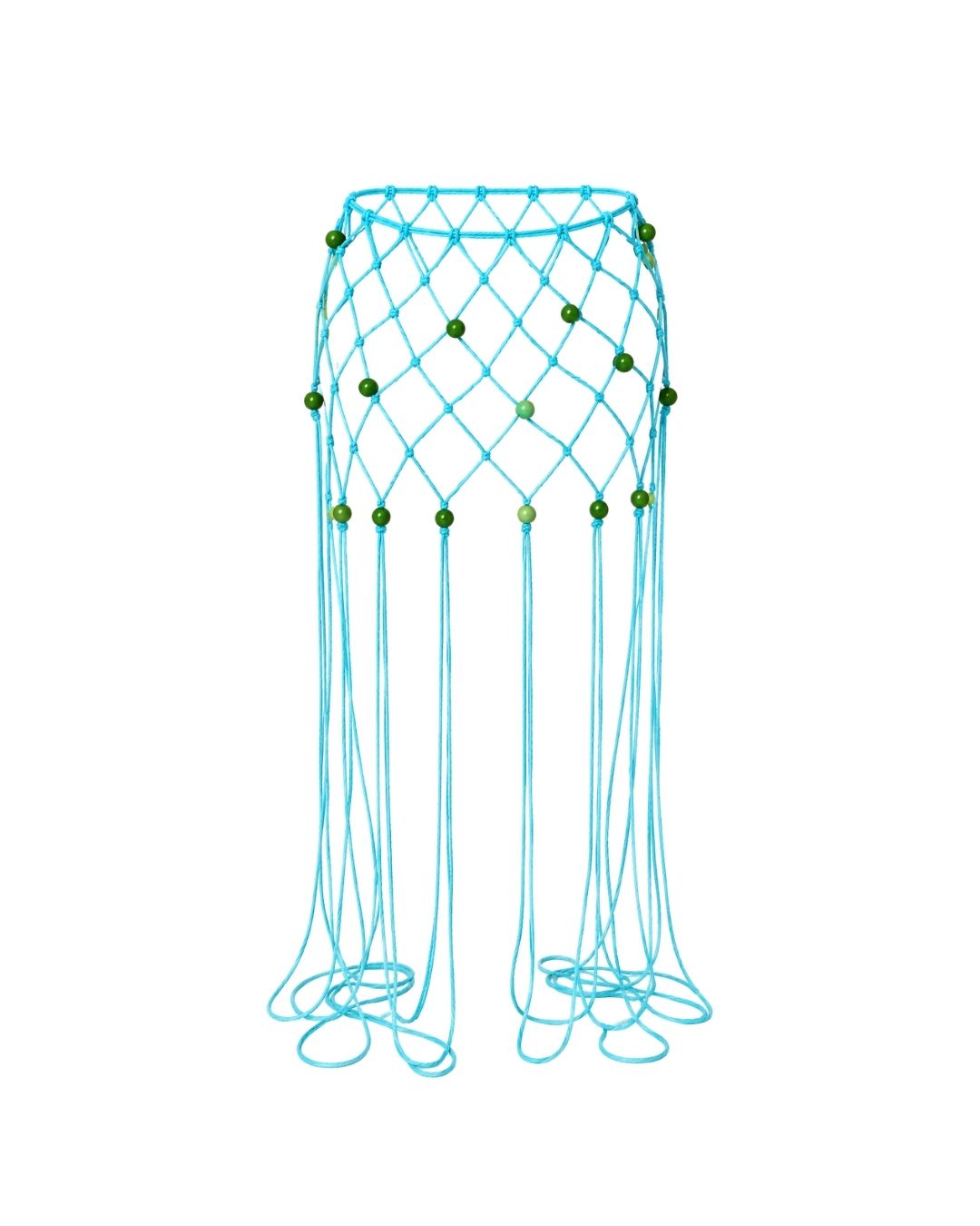 The Reef Cover-up skirt in Turquoise Blue
