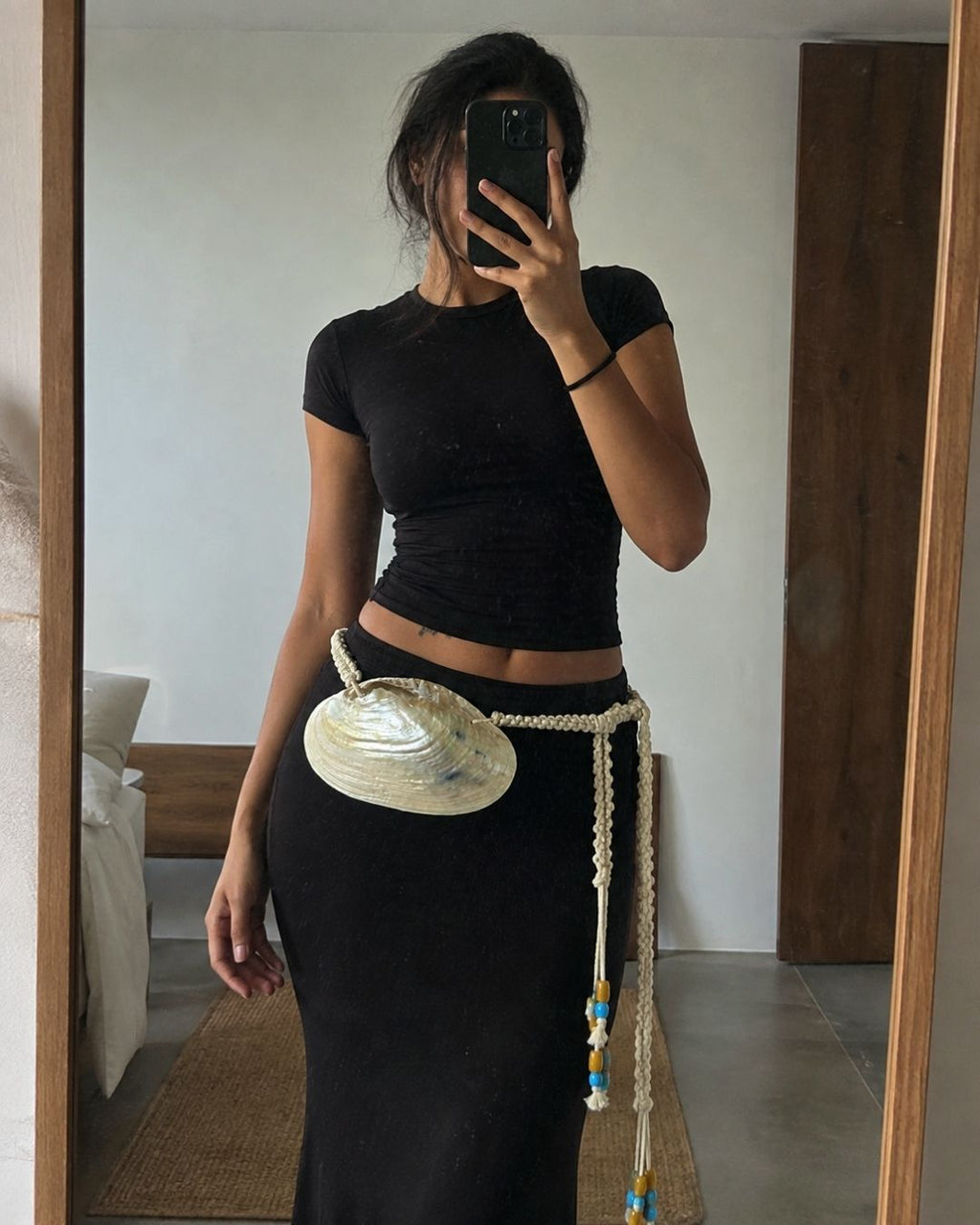 Mother of Pearl Shell Belt