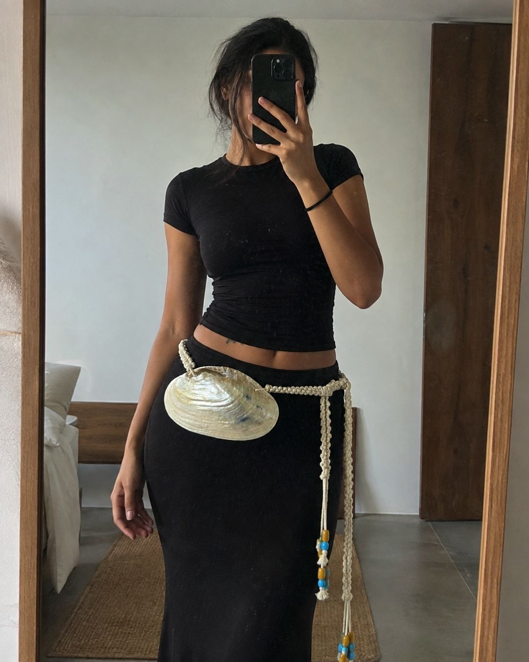 Mother of Pearl Shell Belt
