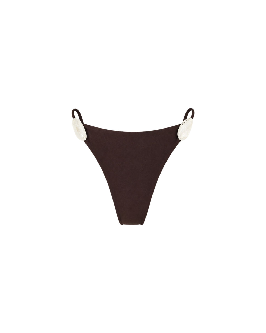 Shoreline Espresso Brown Bikini Bottom
